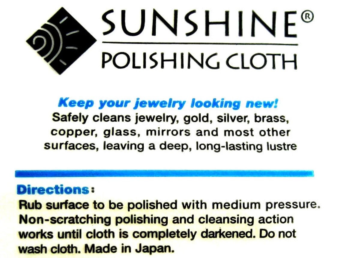 Soft Sunshine® Polishing Cloth