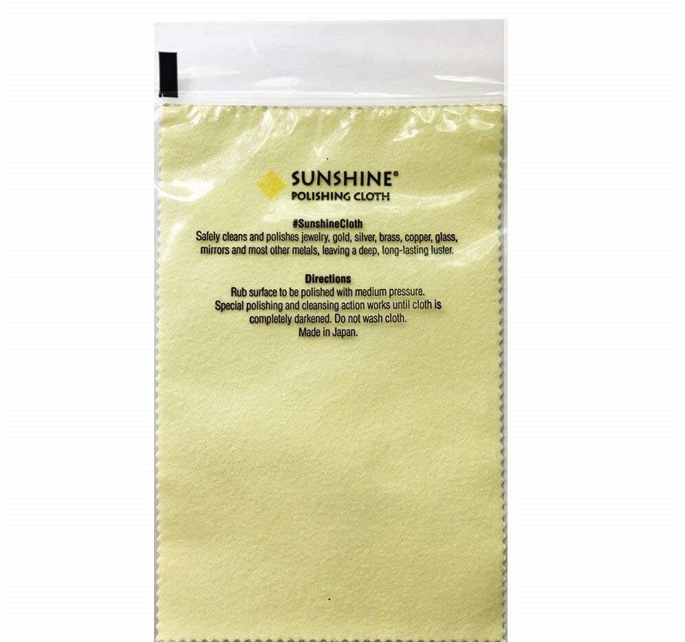 10 sheets silver cleaning cloth, silver polishing cloth, 3x3 inch, 80x80  mm, yellow color, for sterling silver