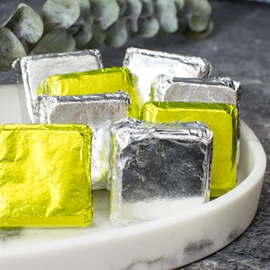 12 Shower Steamers, Lemongrass Spearmint, Sinus Relief Shower Steamers, Get Well Gift for Women, Aromatherapy Gift for Men, Gifts Under 25