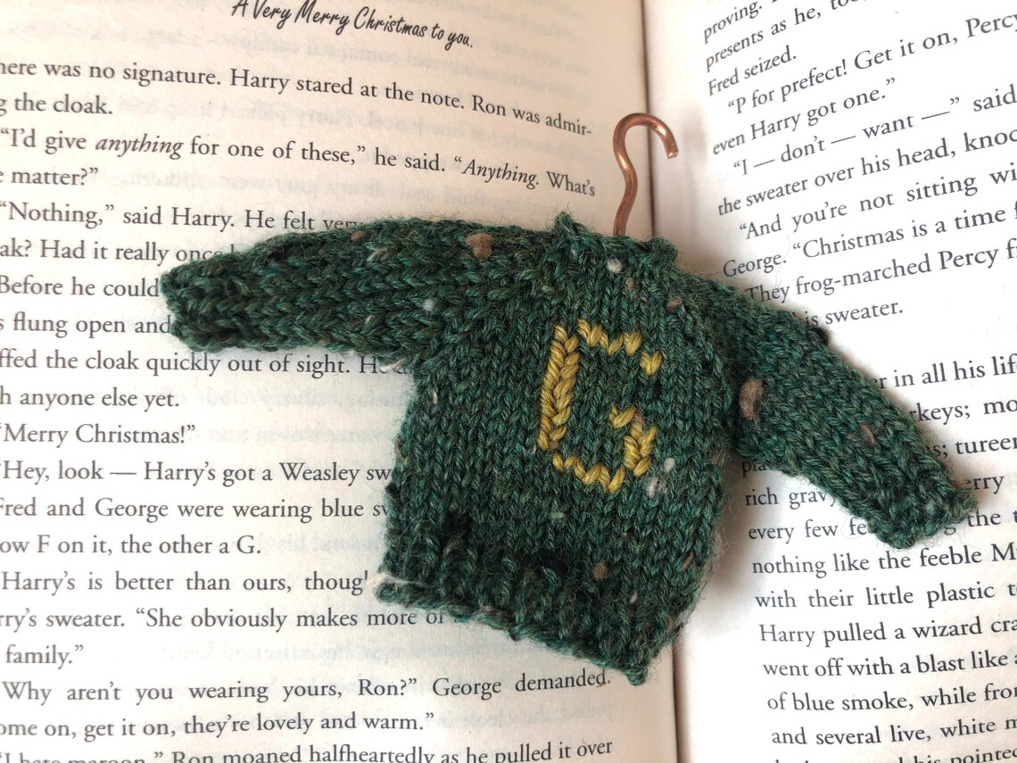 weasley knitted sweater