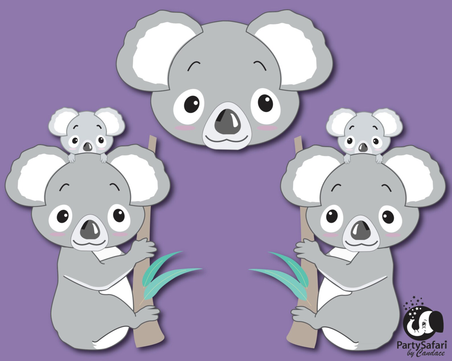 Коала шаблон