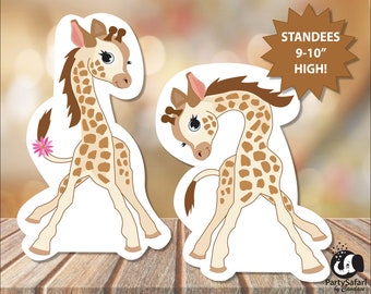 Giraffe Character Interchangeable Sign Laser Ready SVG File