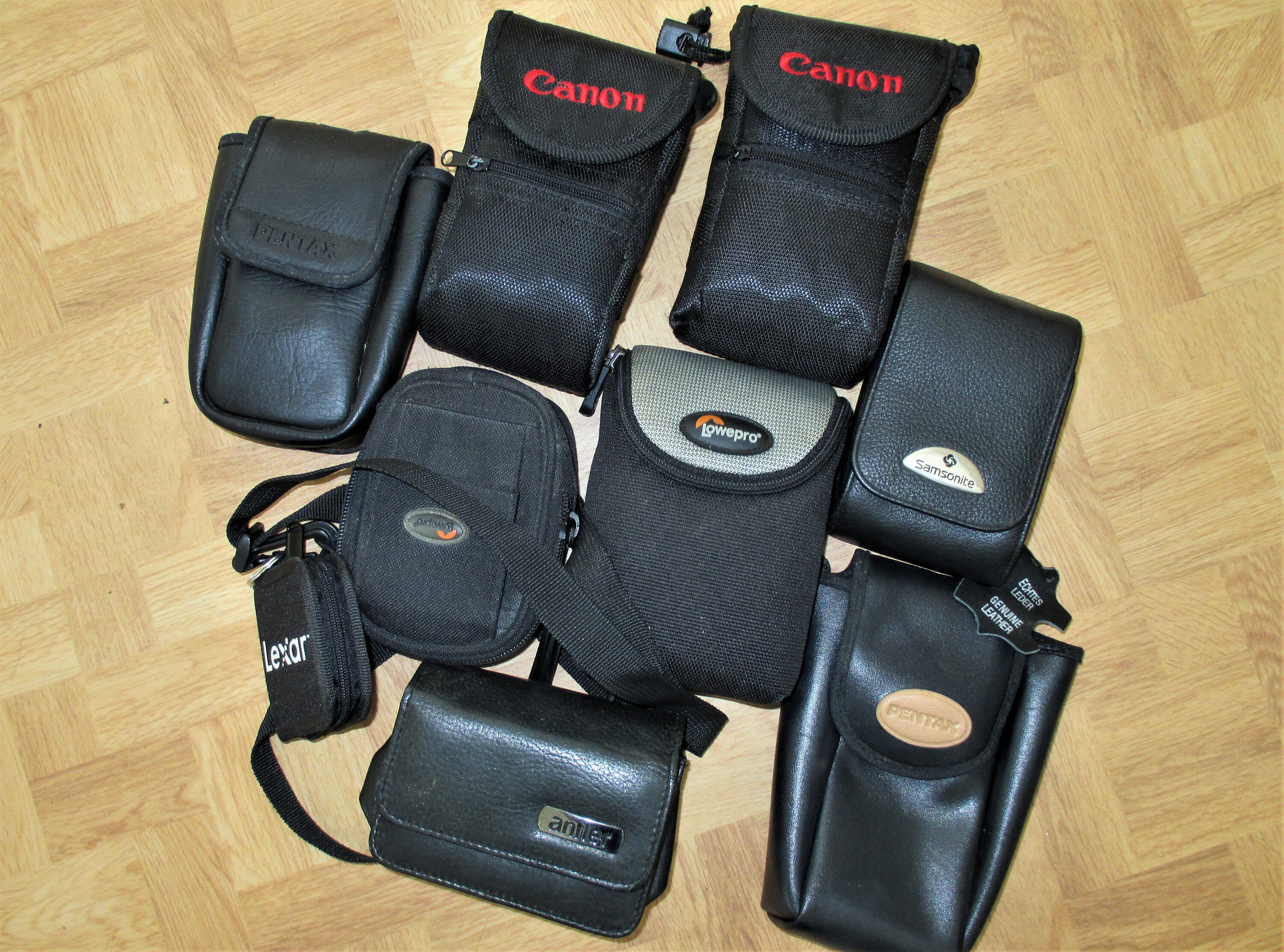 Vintage Compact Camera Cases Canon Pentax Samsonite etc Etsy