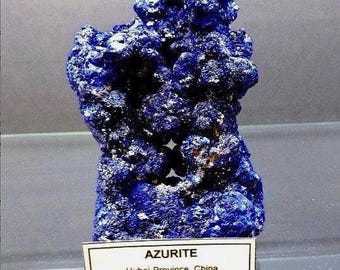 Azurite Crystal Rosettes | China Specimen | from Arizonacrystalco | M2590