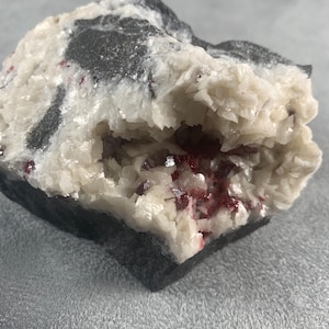Cinnabar Crystals on Dolomite, Cinnabar Crystals from China, M2563,  From Arizonacrystalco