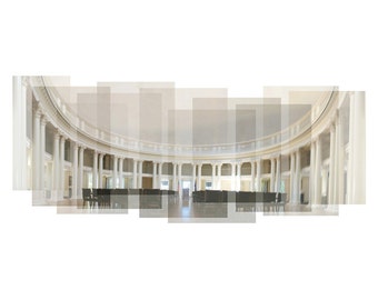 University of Virginia Rotunda - photograph, panorama, campus photograph, UVA campus, Charlottesville, UVA lawn, Virginia print, UVA Rotunda