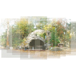 University of Notre Dame - The Grotto - photograph, wall art, Notre Dame art, campus photography, South Bend, Fighting Irish, Notre Dame art