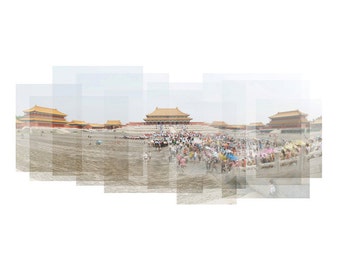 Forbidden City, Beijing - photography, travel photography, wall art, China art, China print, panorama, Beijing photography, Beijing print