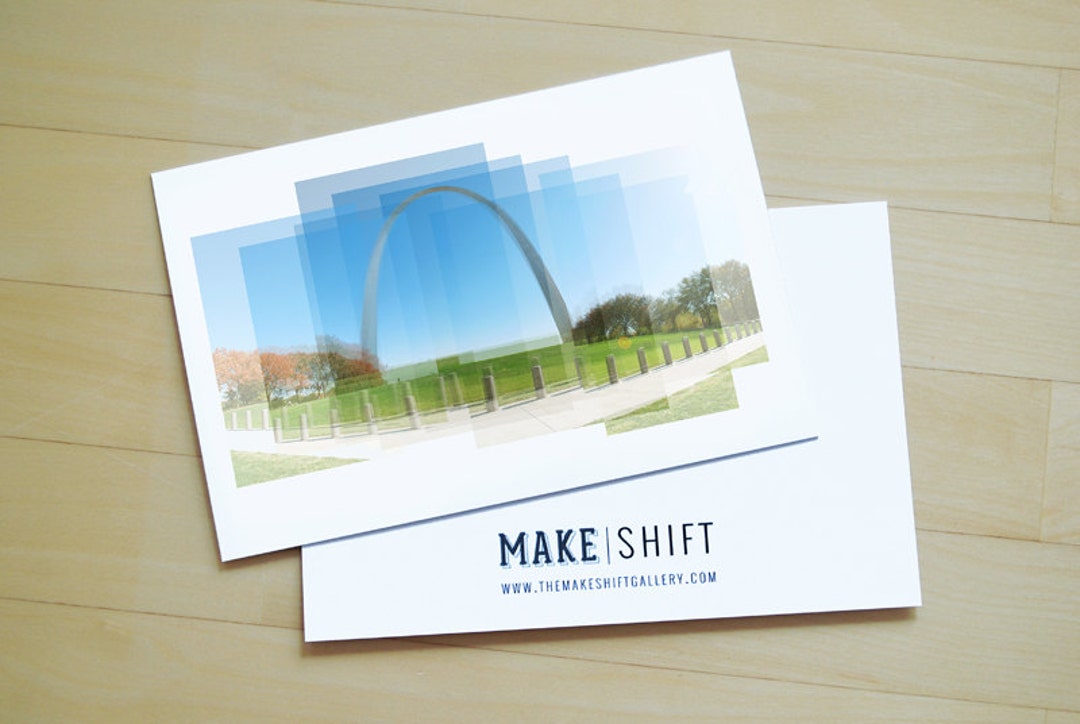 St. Louis Arch Postcard - Photograph, Travel Photography, Art Postcard ...
