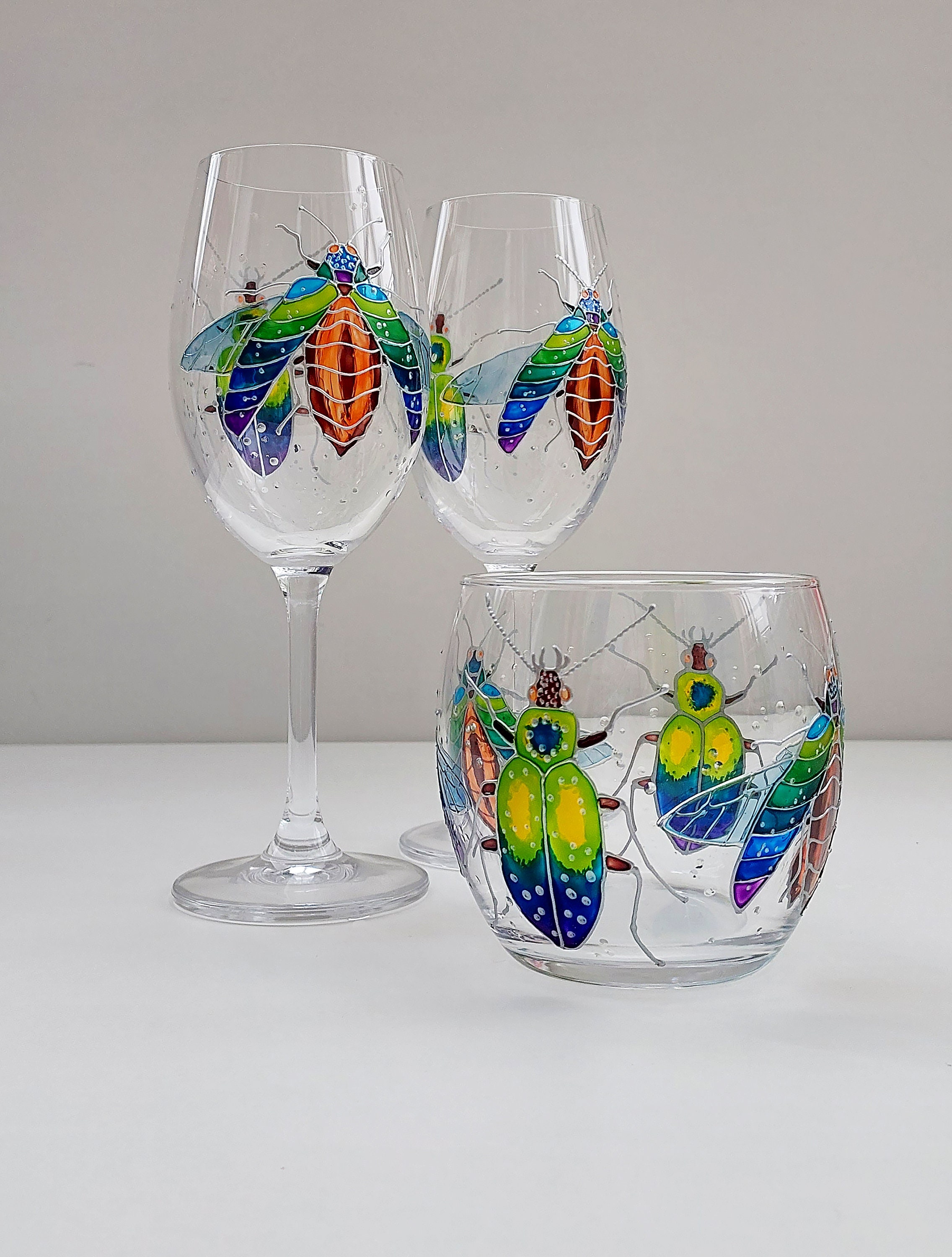 Lot De 4 Décorations En Bambou Pour Verres à Vin, Pour Verres à Vin, Pour Protéger Les Insectes Et éviter Les Déversements, Cadeau Idéal Pour Les Amateurs De Vin Dans Une élégante
