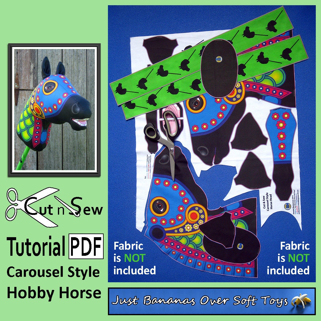 Horse Sewing Pattern PDF Bundle Includes Wish for a Pony Etsy