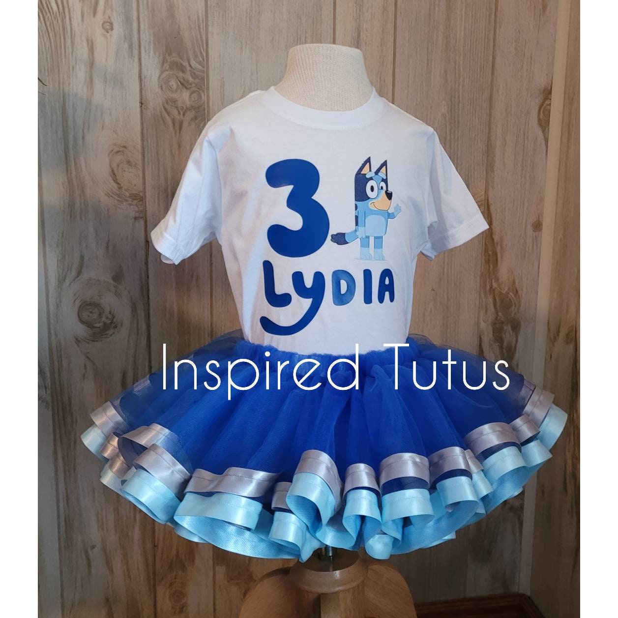 Bluey Inspired Birthday Outfit, Bluey Shirt, Customized Bluey Outfit, Bluey  Birthday, Bingo Birthday, Bingo Outifit 