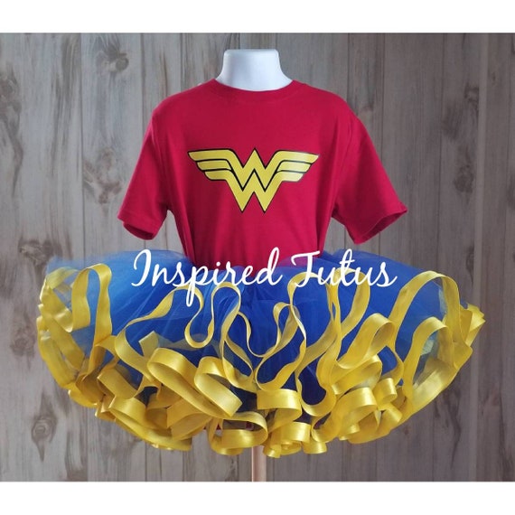 wonder woman tutu with t shirt