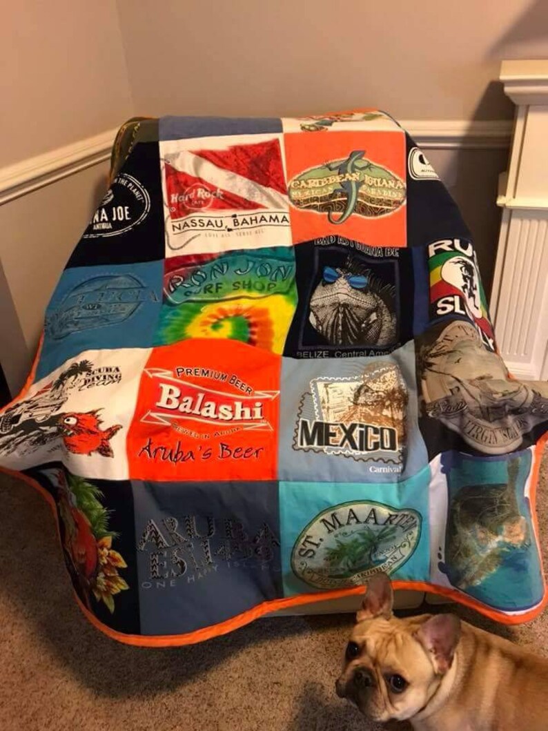 memory blankets made from shirts