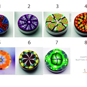 Top shirt button cover (1 piece).