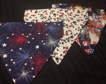 B. Patriotic Holiday Pet Scarves