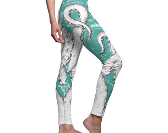 Aquatic Leggings - Etsy