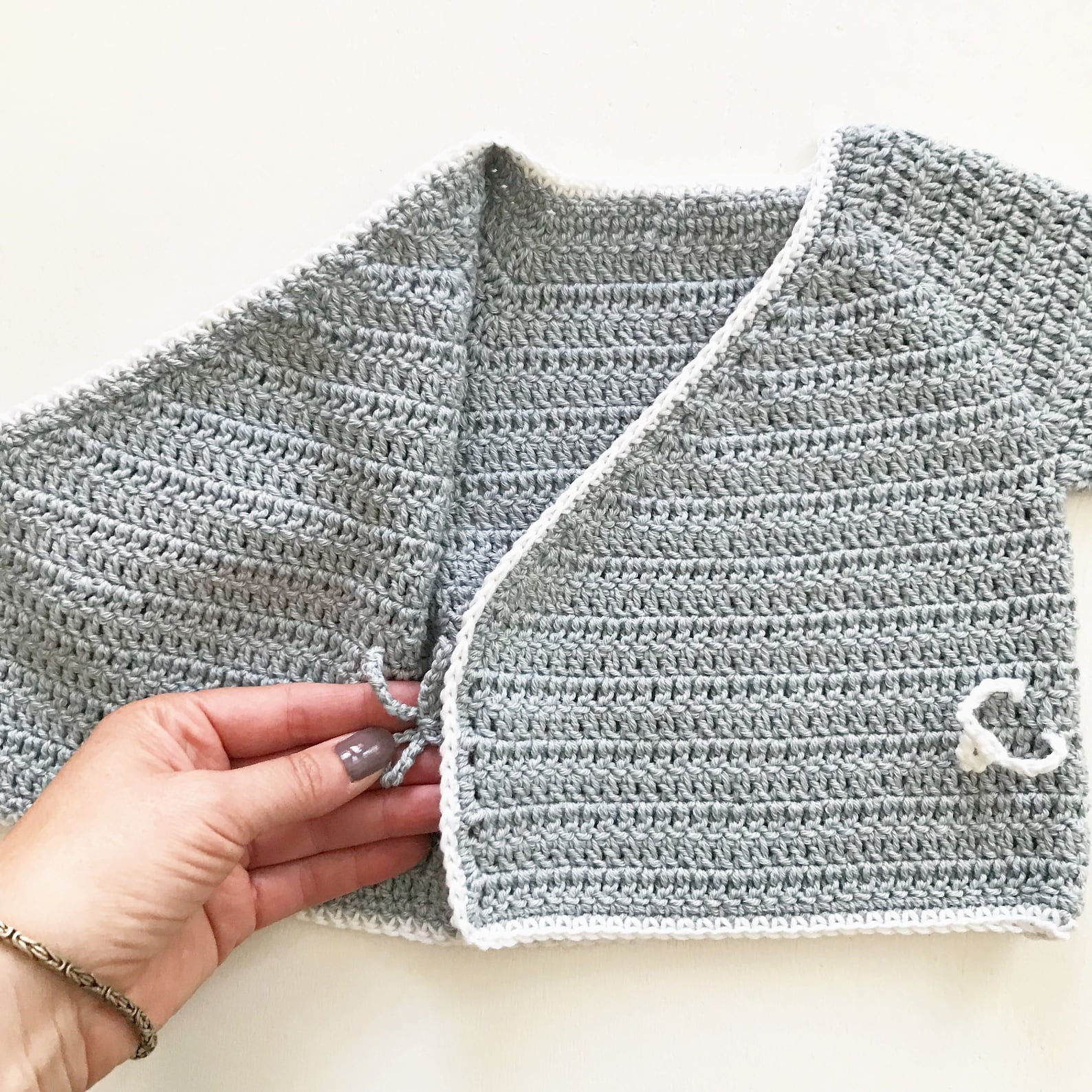 Crochet Pattern Baby Wrap Cardigan Etsy