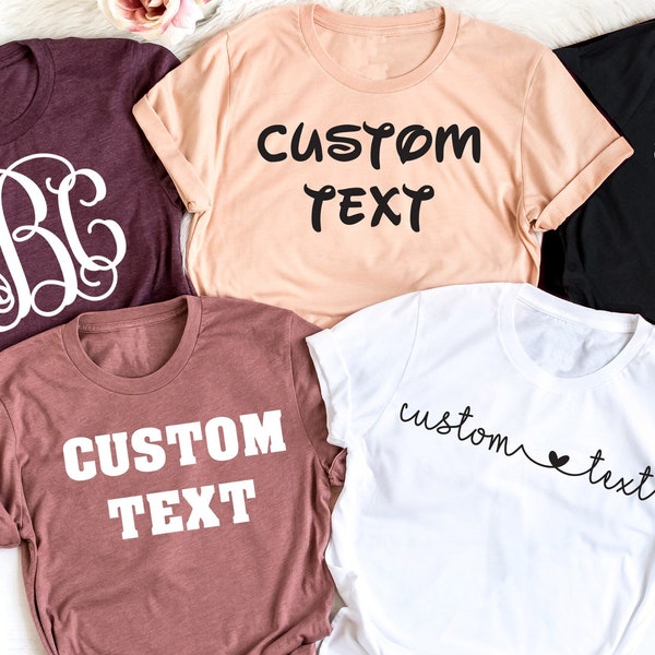 Personalized T-shirt, Custom T-Shirts, Custom Shirt, Personalized Shirt, Custom Shirt Printing, Custom Shirt for Women, Custom Shirt for Men