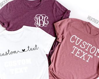 Personalized T-shirt, Custom T-Shirts, Custom Shirt, Personalized Shirt, Custom Shirt Printing, Custom Shirt for Women, Custom Shirt for Men