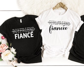 Fiancee Shirt, Fiance Shirt, Couples Engagement, Engagement Shirt, Girlfriend Fiancee, Engaged Shirt, Bachelorette Shirt, Engagement