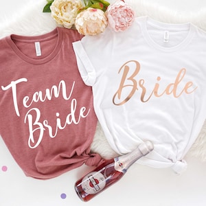 Bachelorette Shirts, Team Bride Shirts, Bridesmaid Shirt, Bride Shirt, Bride Shirts, Bridesmaid Proposal, Wedding Party TShirts