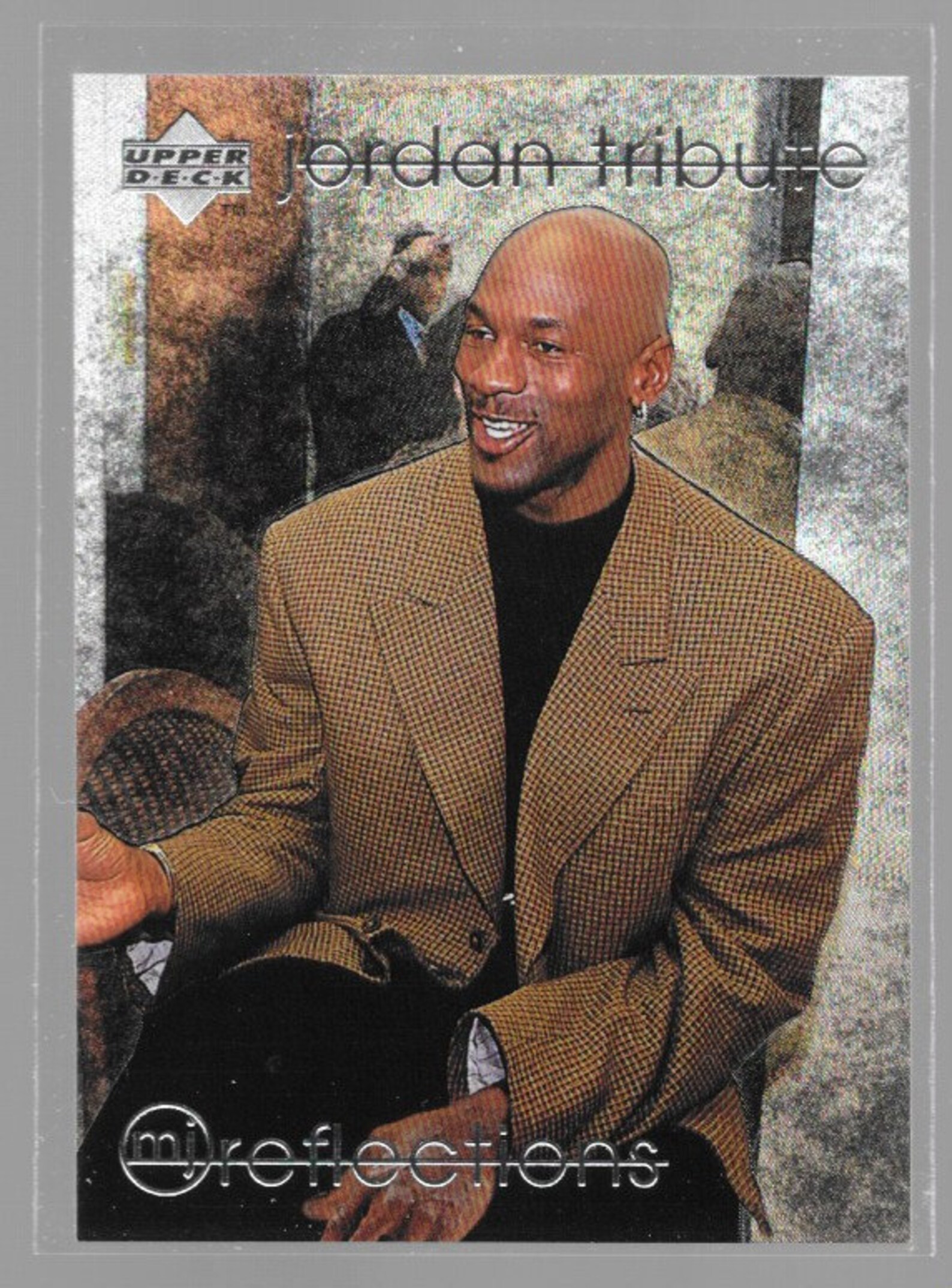 1998 Upper Deck Jordan Tribute MICHAEL JORDAN Reflections Card | Etsy