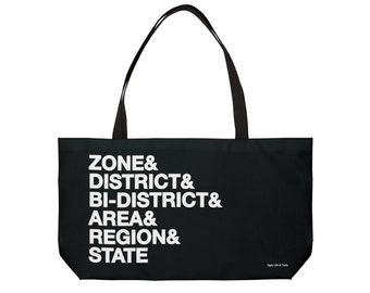 One Act Play Oversized Tote Bag, theatre gifts, theater nerd, drama director tote, stage manager, uil