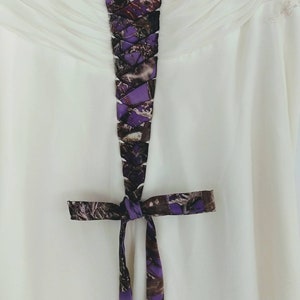 Corset Strings -Comes in Many colors of camo to match your wedding,Contact me for colors.