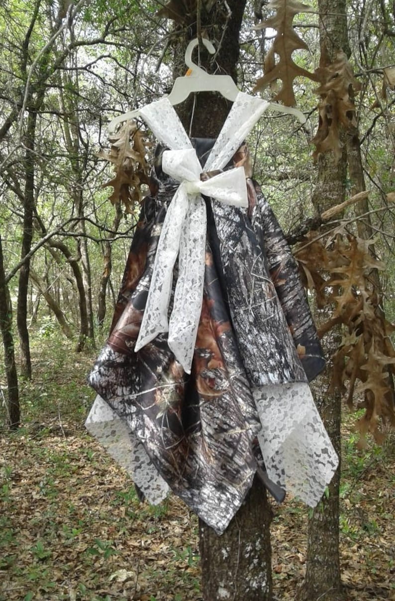 Beauiful Handkerchief Dress Made With 1 Mossy Oak Break up - Etsy