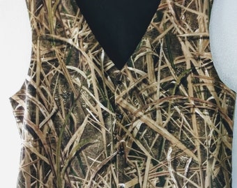 Boys and Men camo Vest .  more colors to choose from .