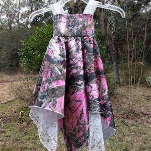 pink camo wedding dress for bride Bridal Attire Pink Camouflage Wedding Dresses A-Line Sleeveless Cowboy Country Camo Wedding Dress With Ruched