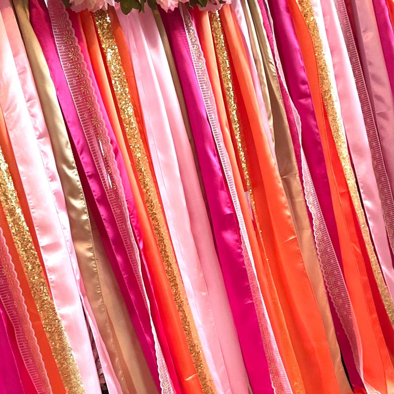 Ribbon Backdrop - Etsy