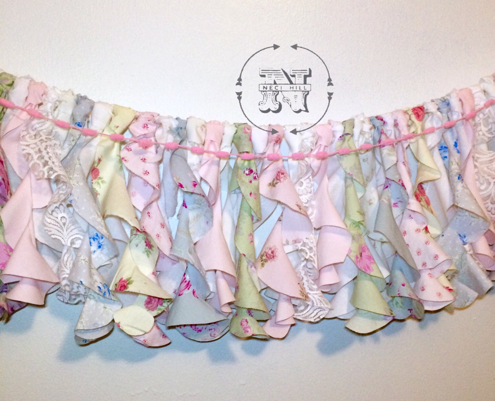Simply Shabby Chic Valance Curtains Rustic Swag Boho Highchair Etsy