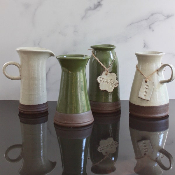 Bud Vase,Bud Vase Set,Bud Vase Ceramic,Bud Vase Pottery,Ceramic Bud Vase ,Floral,Home Decor,Mini Vase,Bottle,Office Desk Decor,Table Decor