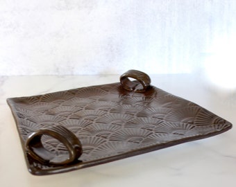 Platter,Ceramic Platter,Serving Platter,Serving Dish,Ceramic Serving Tray,Decorative Platter,Appetizer Tray,Charcuterie,Ceramic Plate,Gift