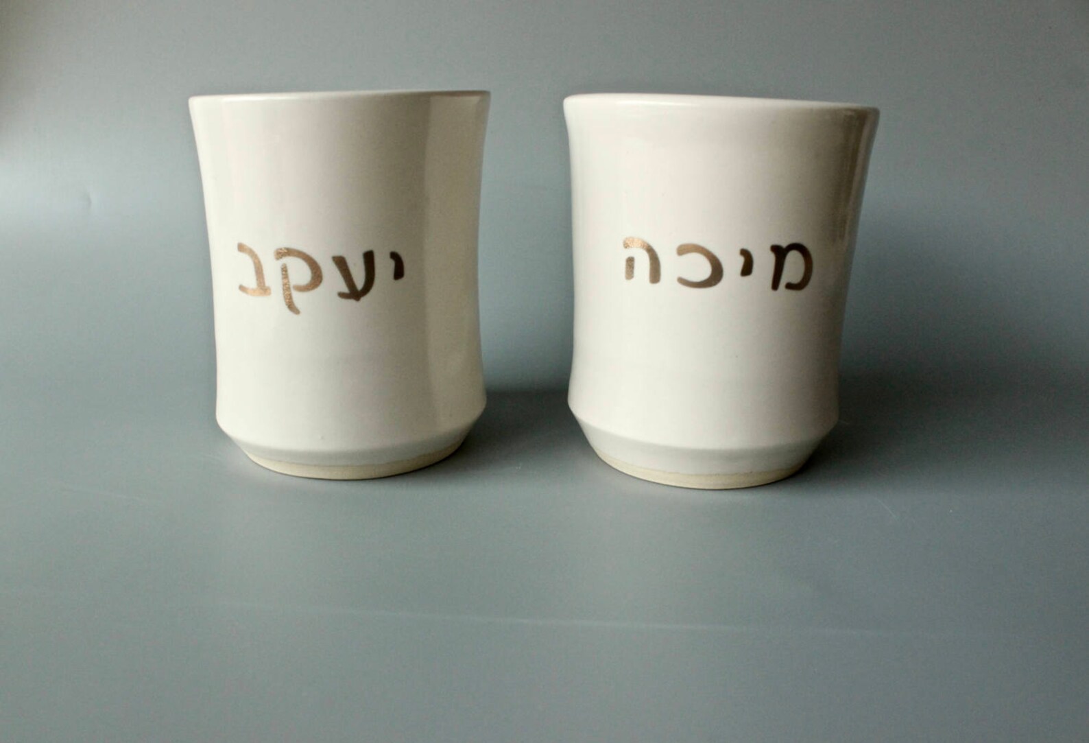 Personalized Kiddush Cupceramic Kiddush Cupkiddish Etsy