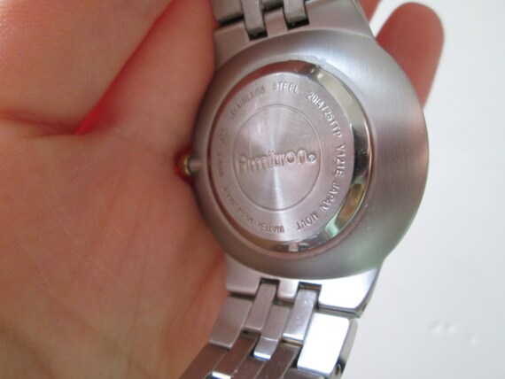ARMITRON Diamond Japan Movt. Men s Quartz Two Tone Watch Great Condition Etsy UK