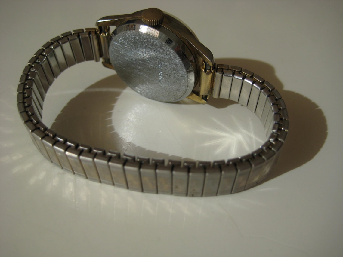 MANSON Swiss Mechanical Vintage Gold plated watch Etsy