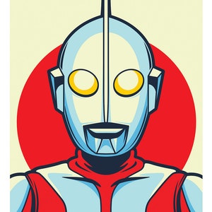Ultraman 11x17 print