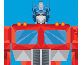 Optimus Prime print 11x17