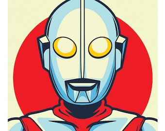 Ultraman 11x17 print