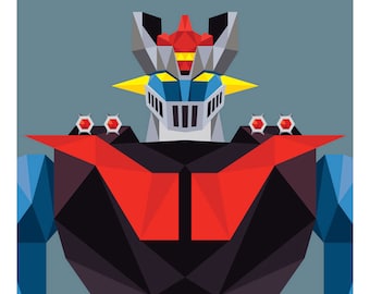Impresión de Mazinger Z 11x17