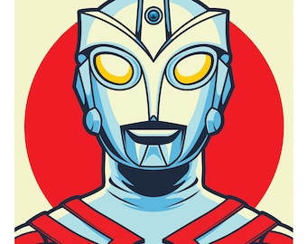 Ultraman Ace 11x17 print