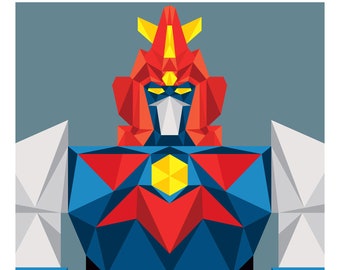 Voltes V impresión 11x17