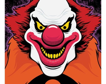 Ghost Clown 11x17 print