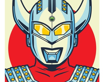 Ultraman Taro 11x17 print