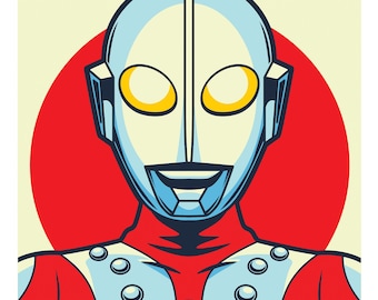 Ultraman Zoffy 11x17 print