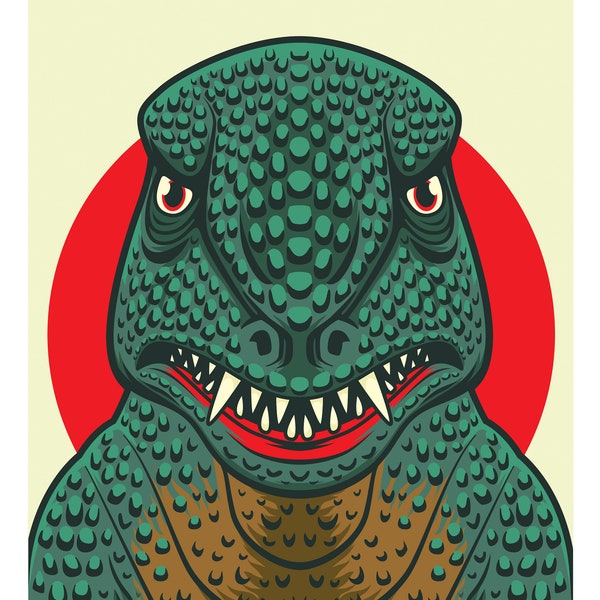 Gorosaurus 11x17 print