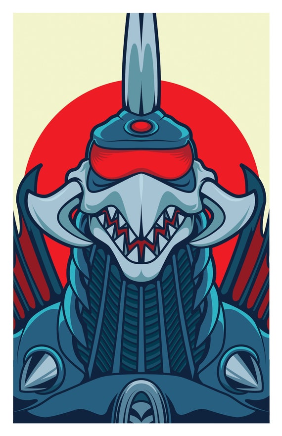 Final Wars Gigan 11x17 Print UK